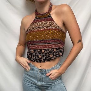 Boho Halter Top